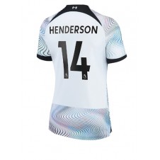 Liverpool Jordan Henderson #14 Bortedrakt Kvinner 2022-23 Kortermet
